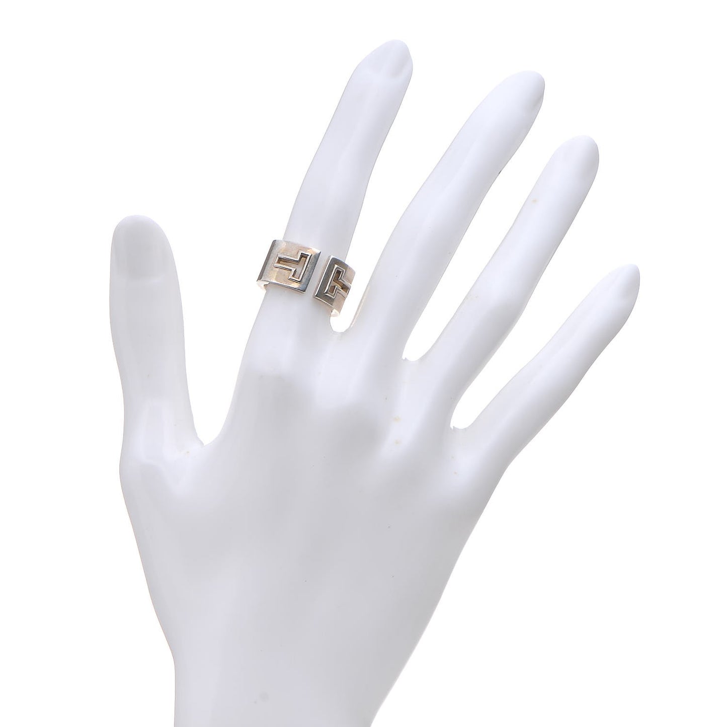 Sterling Silver T Cutout Ring 49.5 5