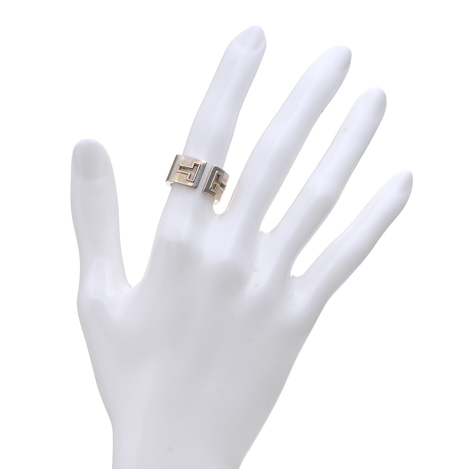 Tiffany Sterling Silver T Cutout Ring 49.5 5 2 of 6