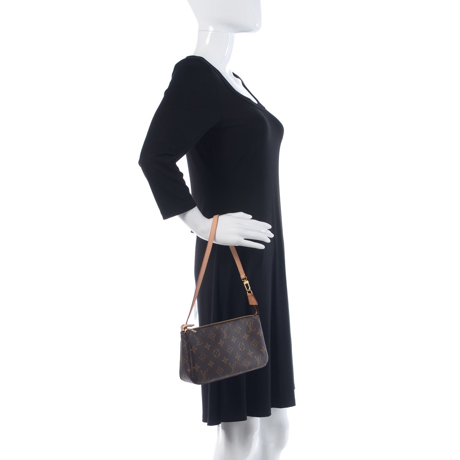 Louis Vuitton Monogram Pochette Accessories NM 2 of 9