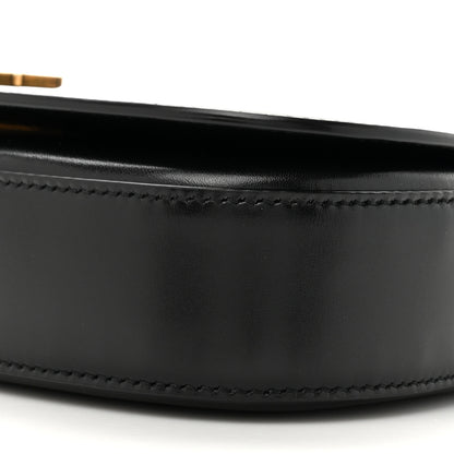 Saint Laurent Box Calfskin Mini Voltaire Shoulder Bag Black 9 of 10