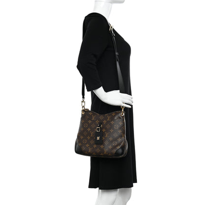 Louis Vuitton Monogram Odeon PM Black 2 of 9