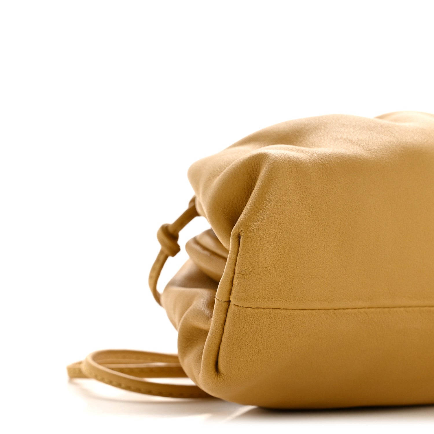 Bottega Veneta Butter Calfskin The Mini Pouch Butterscotch 9 of 12