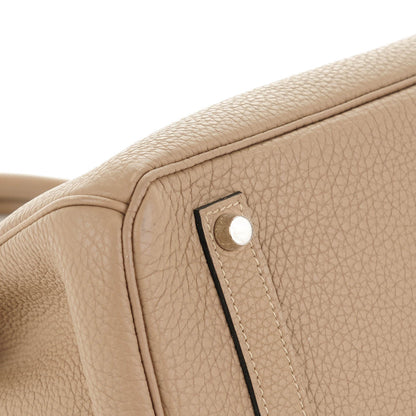 Hermes Togo Birkin 35 Gris Tourterelle 8 of 21