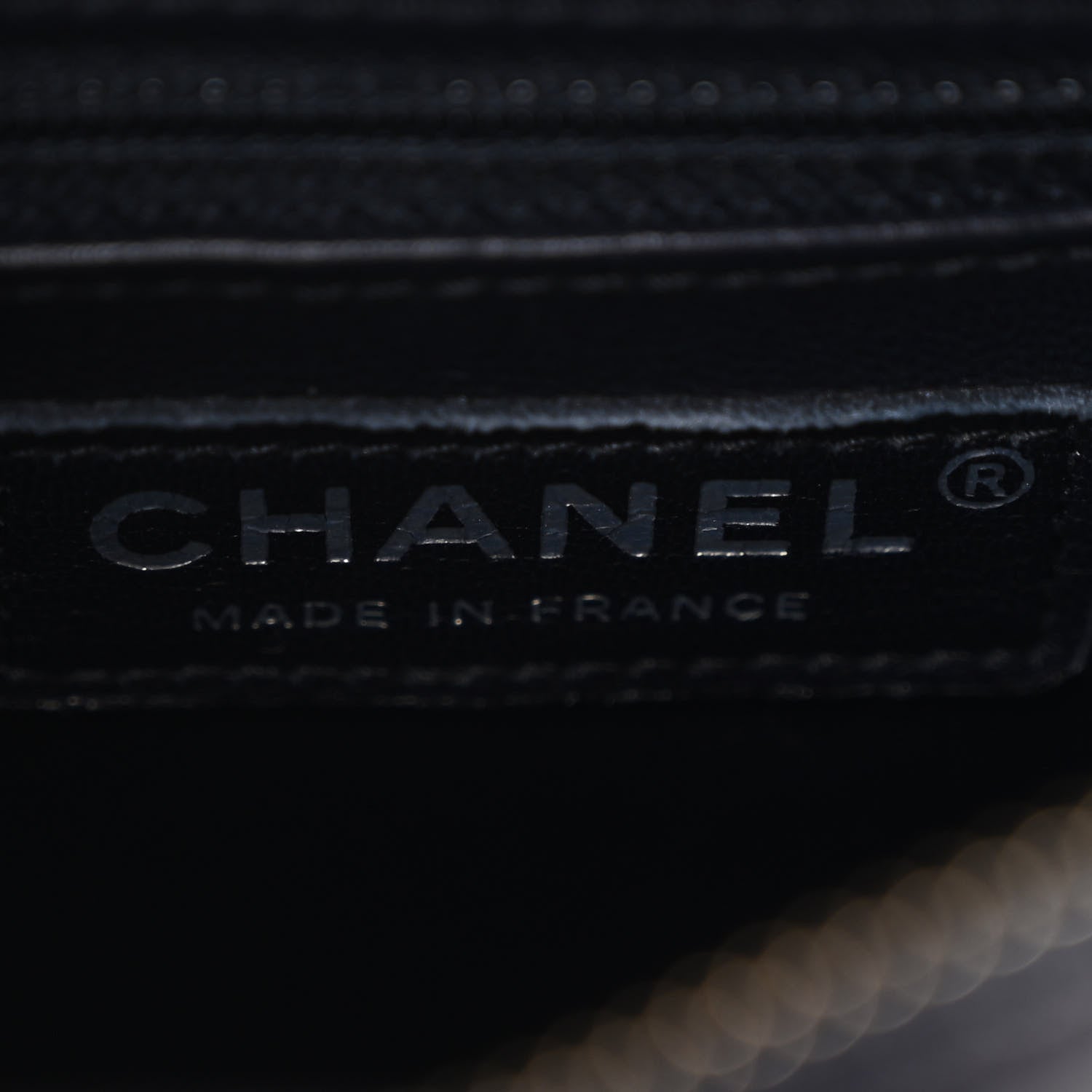 Chanel Wool Calfskin Small Gabrielle Hobo Dark Navy 6 of 10