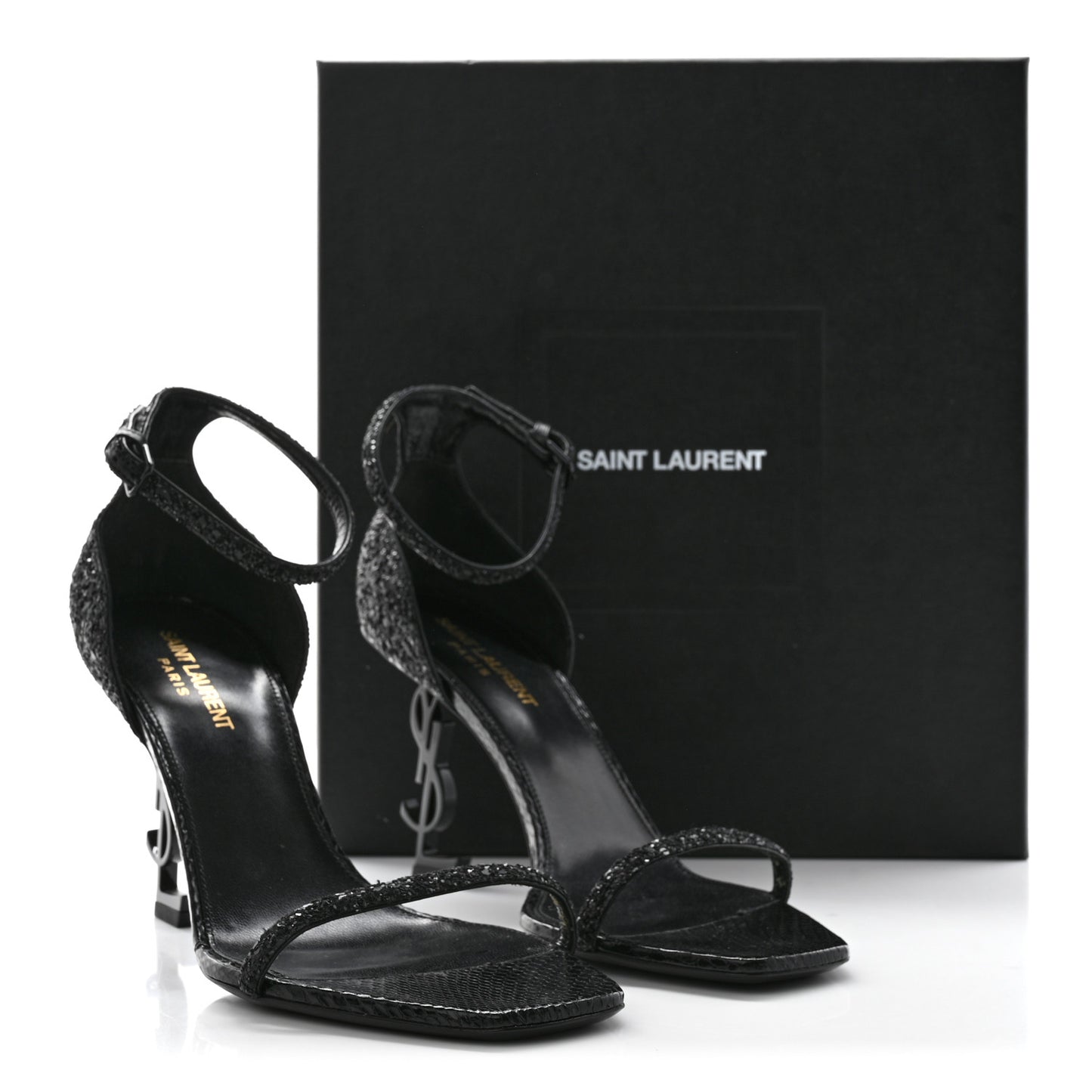 Glitter Opyum 85 Sandals 39 Black