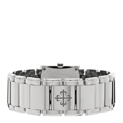 Patek Philippe Stainless Steel Diamond 25mm Twenty-4 Quartz Watch Olive Green 4910/1200A-011 3 of 5