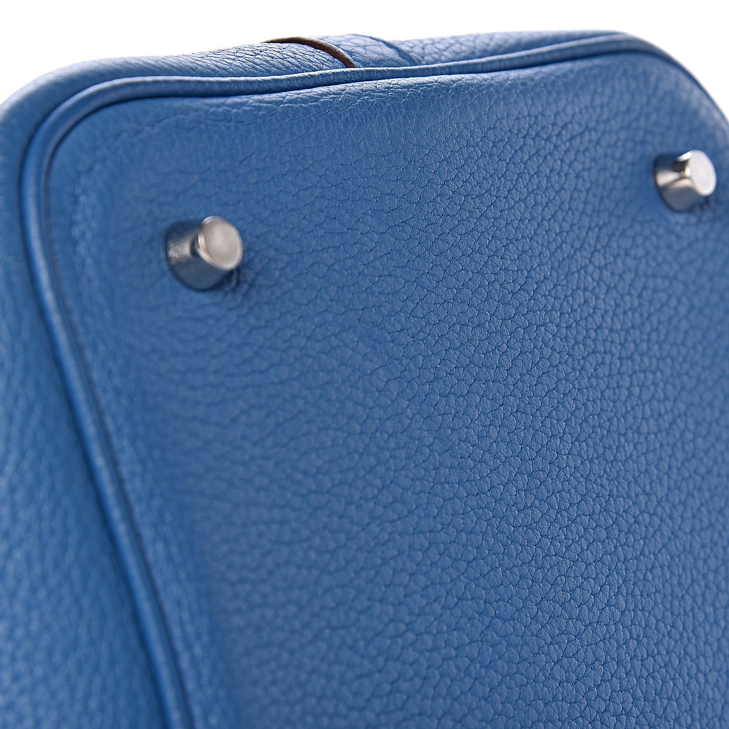 Hermes Taurillon Clemence Picotin Lock 22 MM Mykonos 14 of 15
