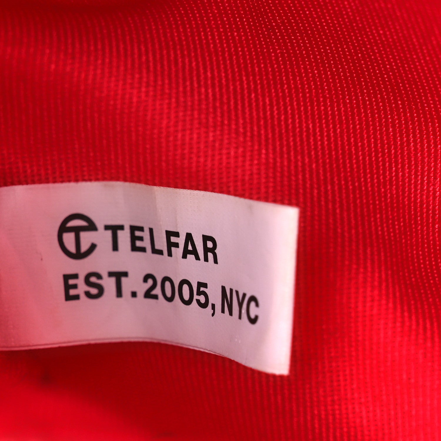 Telfar Vegan Leather Medium Shopping Bag Red 8 of 15