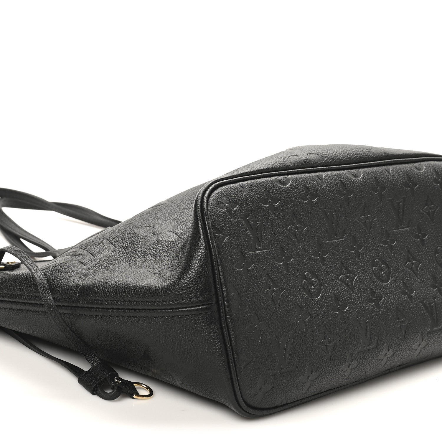 Louis Vuitton Empreinte Monogram Giant Neverfull MM Black 9 of 10