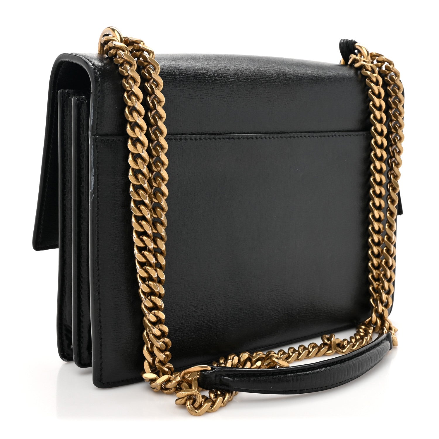 Saint Laurent Calfskin Medium Monogram Sunset Black 3 of 19
