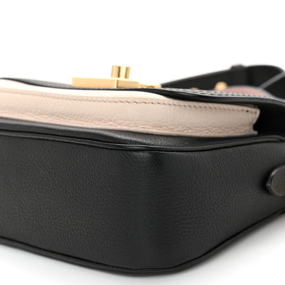 Louis Vuitton Grained Calfskin Lockme Tender Black 9 of 9