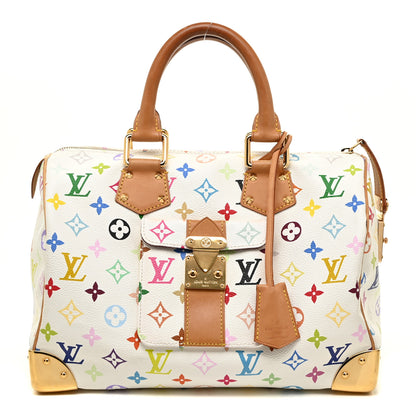 Louis Vuitton Monogram Multicolor Speedy 30 White 1 of 21