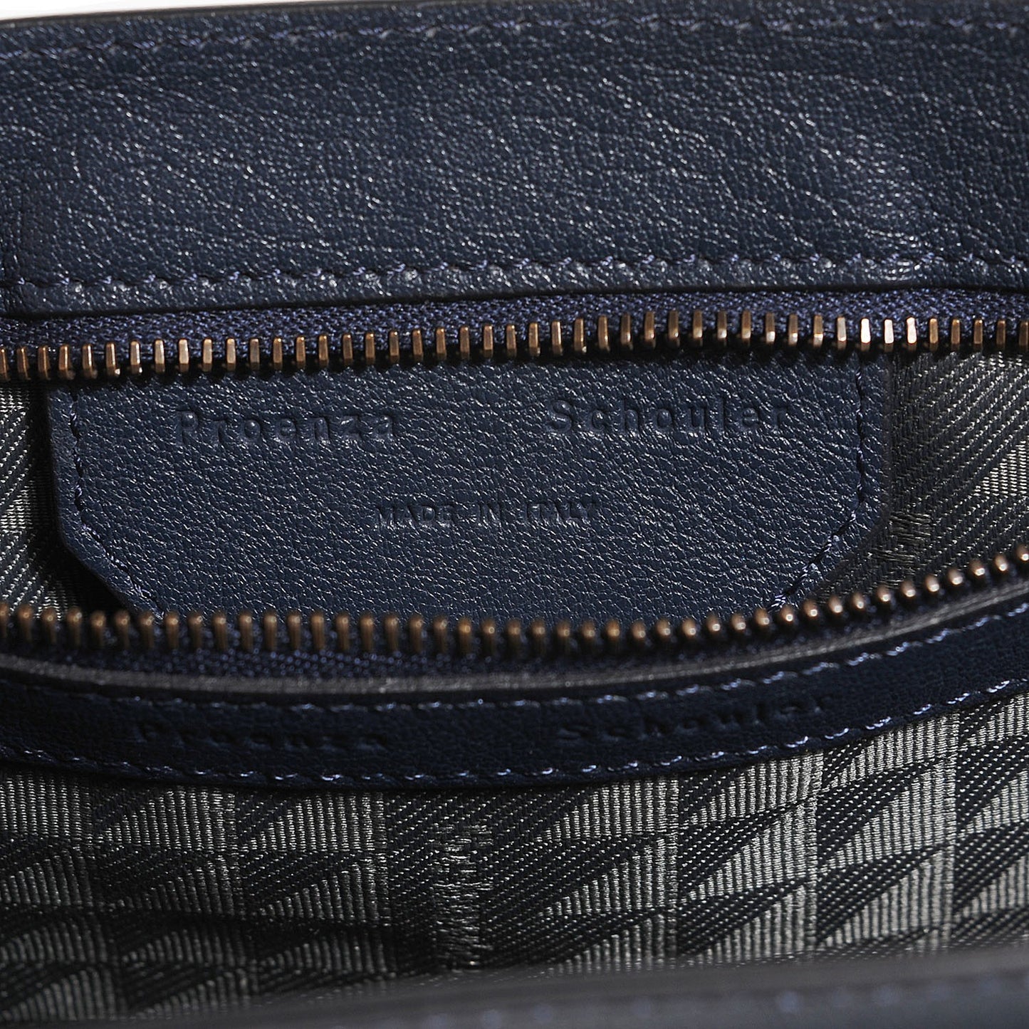 Lambskin Tiny PS1 Satchel Midnight