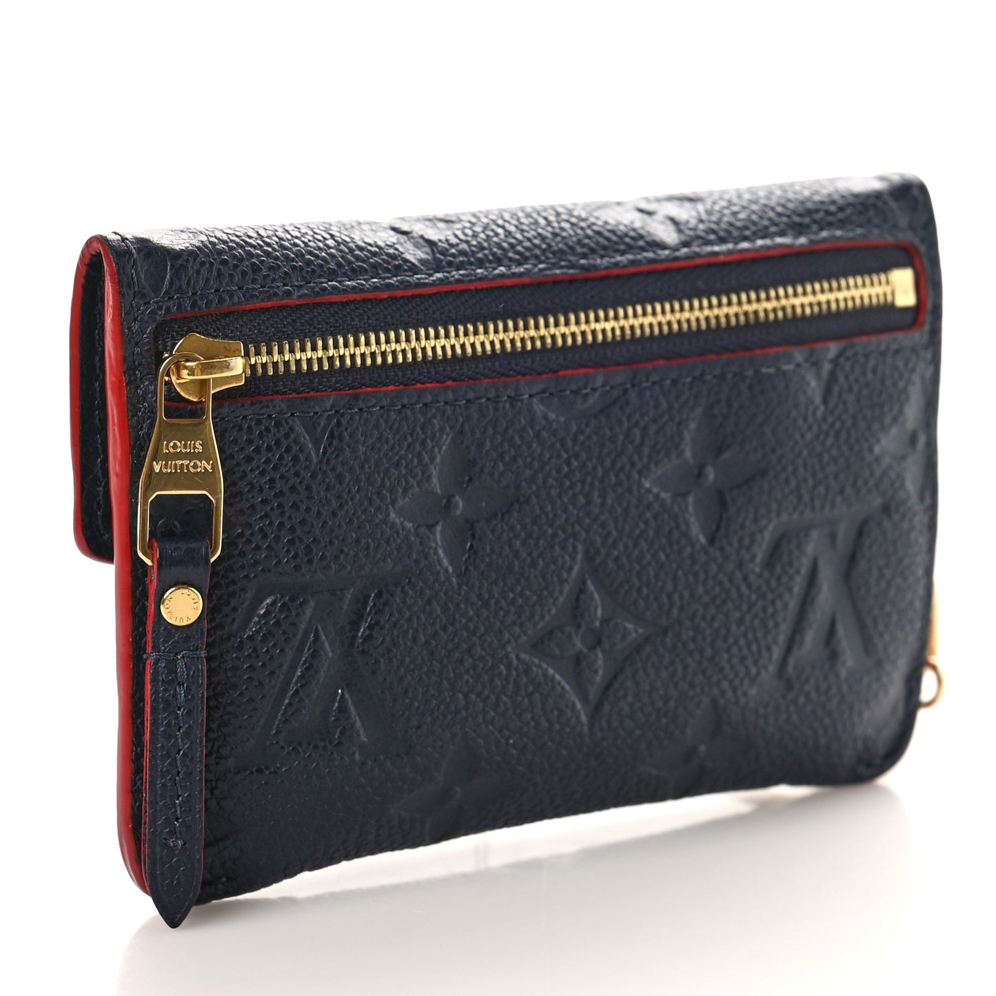 Empreinte Key Pouch Marine Rouge