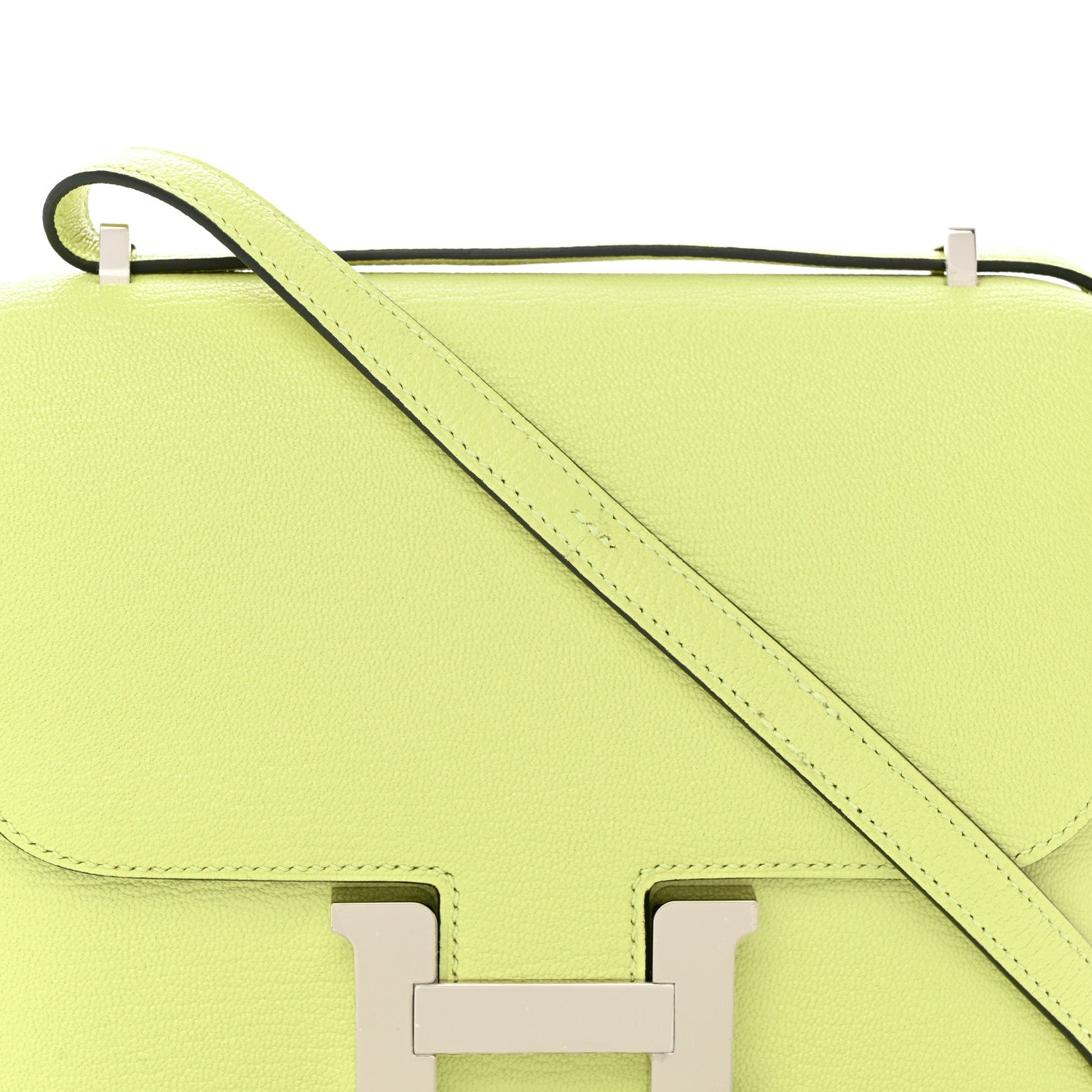 Hermes Chevre Mysore Constance 18 Jaune Bourgeon 8 of 14