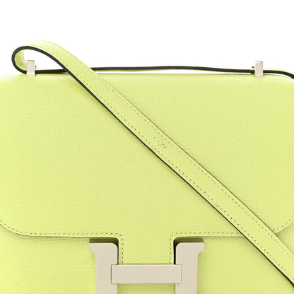 Hermes Chevre Mysore Constance 18 Jaune Bourgeon 8 of 14
