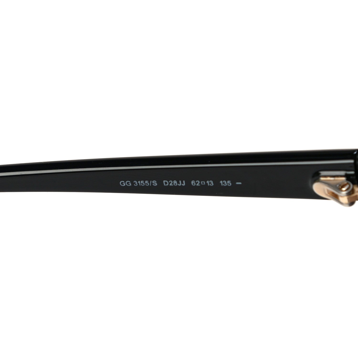 Gucci Sunglasses GG3155/S Black 6 of 6