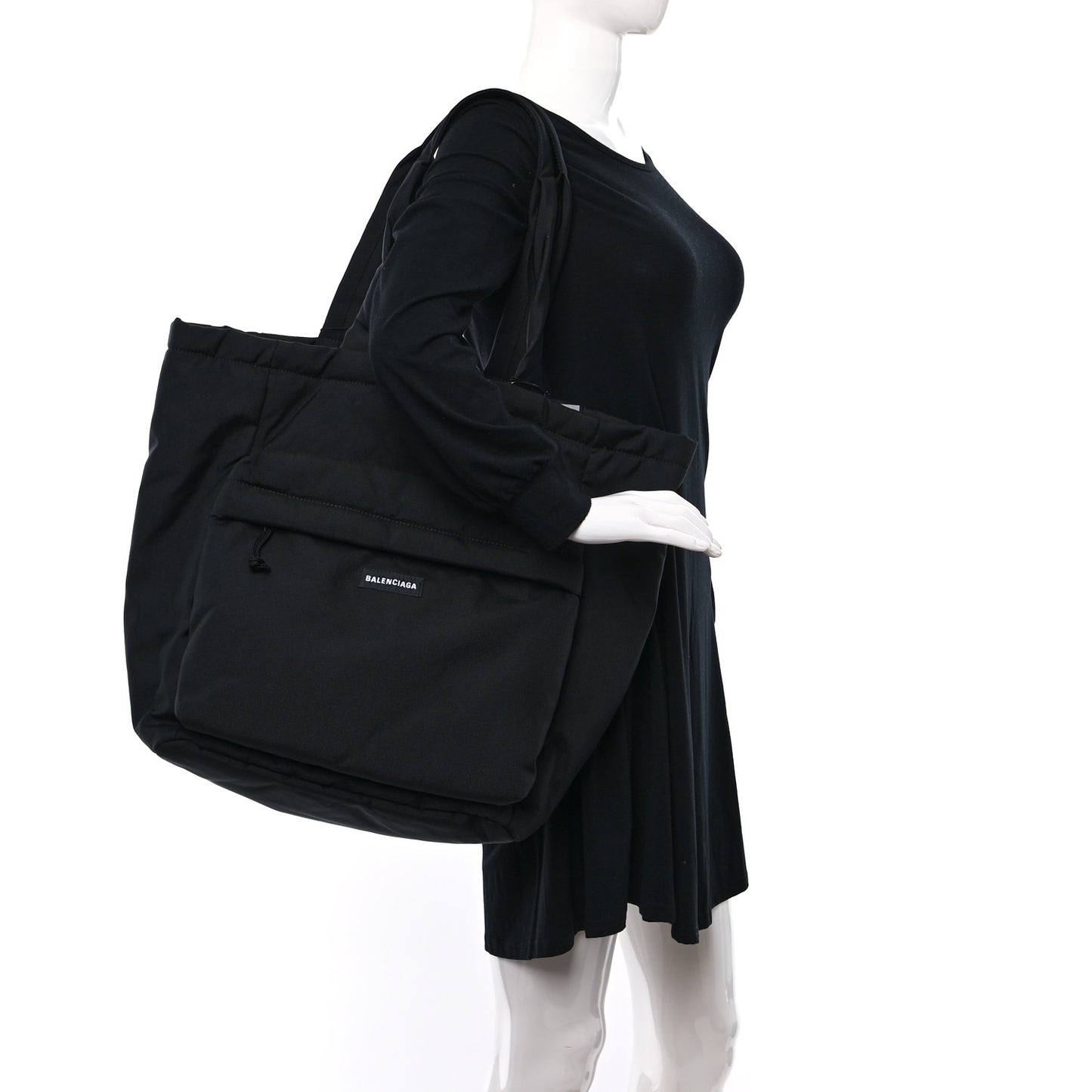 Nylon XL Explorer Tote Black