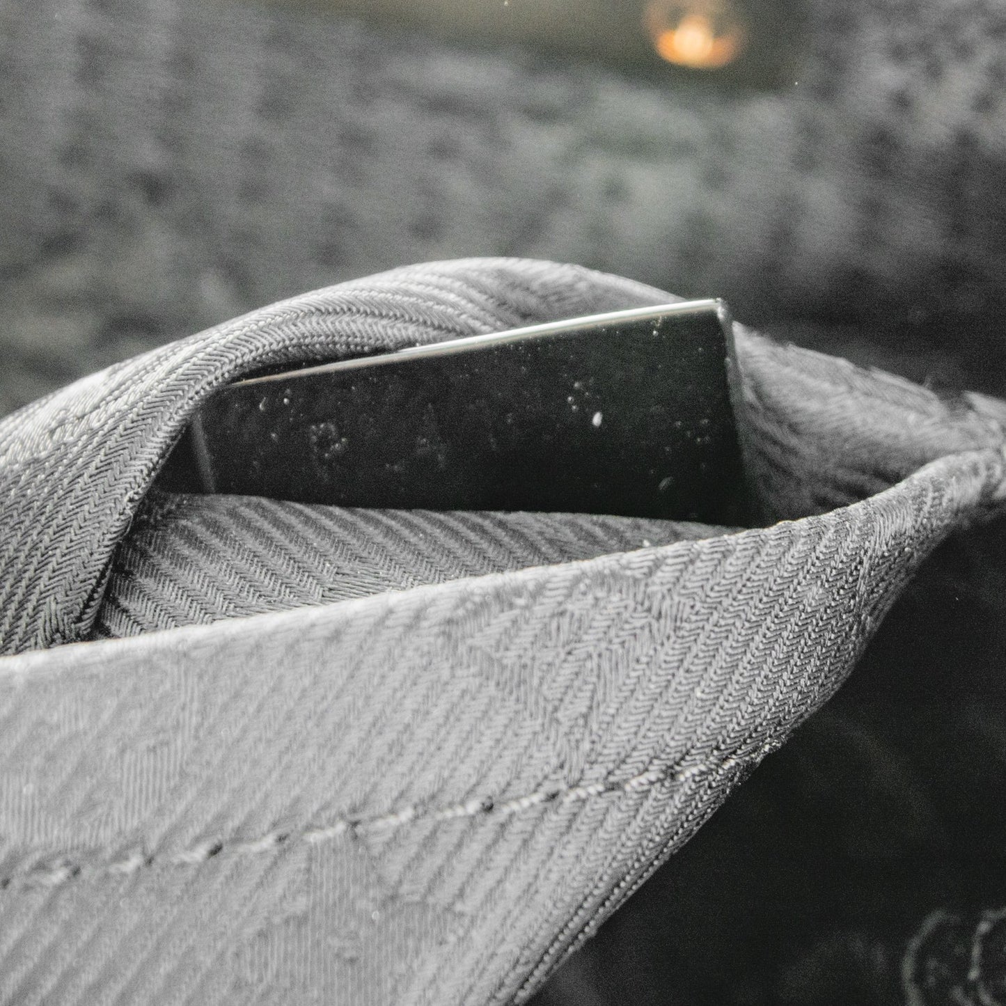 Calfskin Quilted Monogram Altair Clutch Black