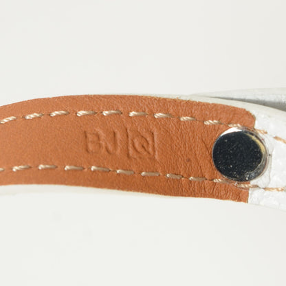 Hermes Epsom Granville Double Tour Bracelet White 6 of 9