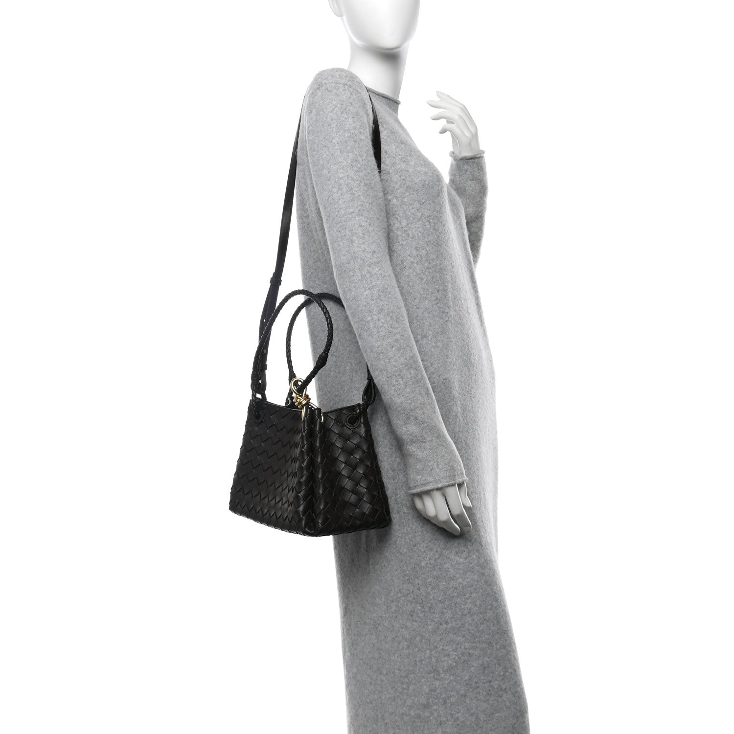 Bottega Veneta Nappa Intrecciato Medium Parachute Shoulder Bag Fondant 2 of 10