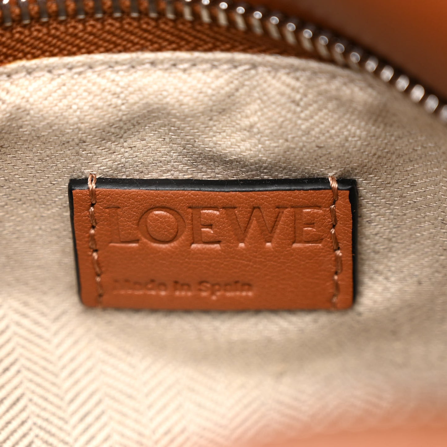 Calfskin Medium Puzzle Bag Tan