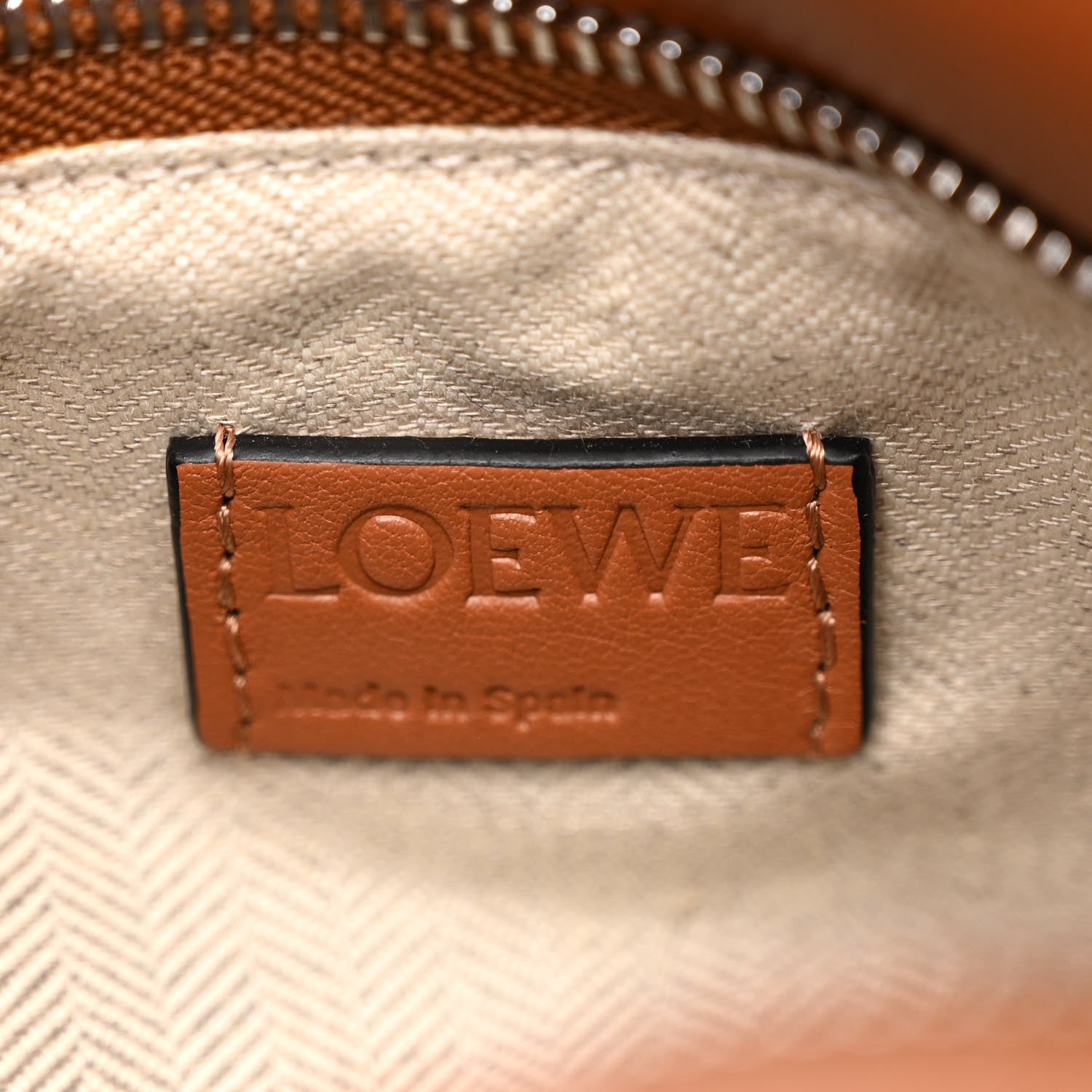 Loewe Calfskin Medium Puzzle Bag Tan 6 of 10