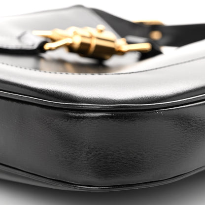 Gucci Boarded Dyana Lux Calfskin Small Jackie 1961 Hobo Black 9 of 10