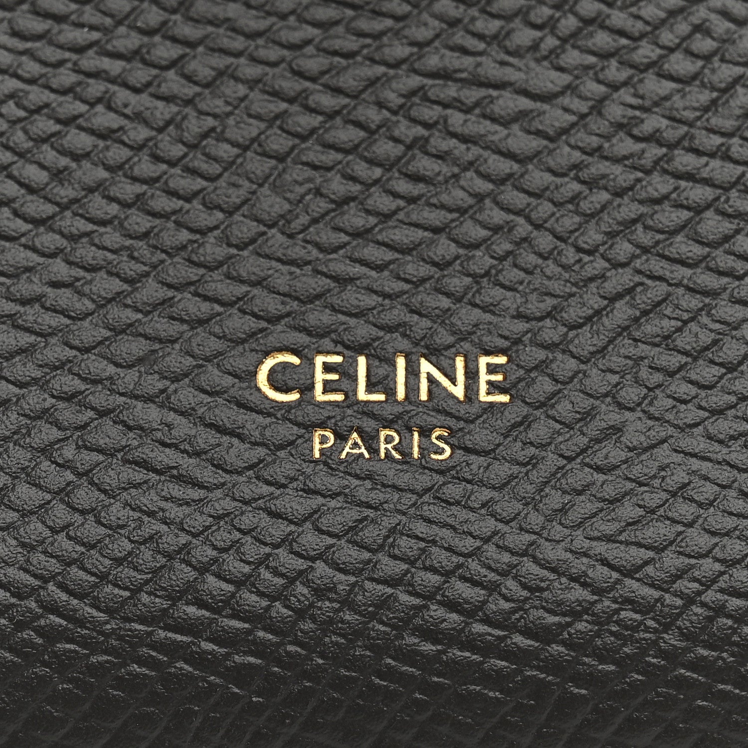 Celine Grained Calfskin Large Multifunction Strap Wallet Medium Grey 6 of 8