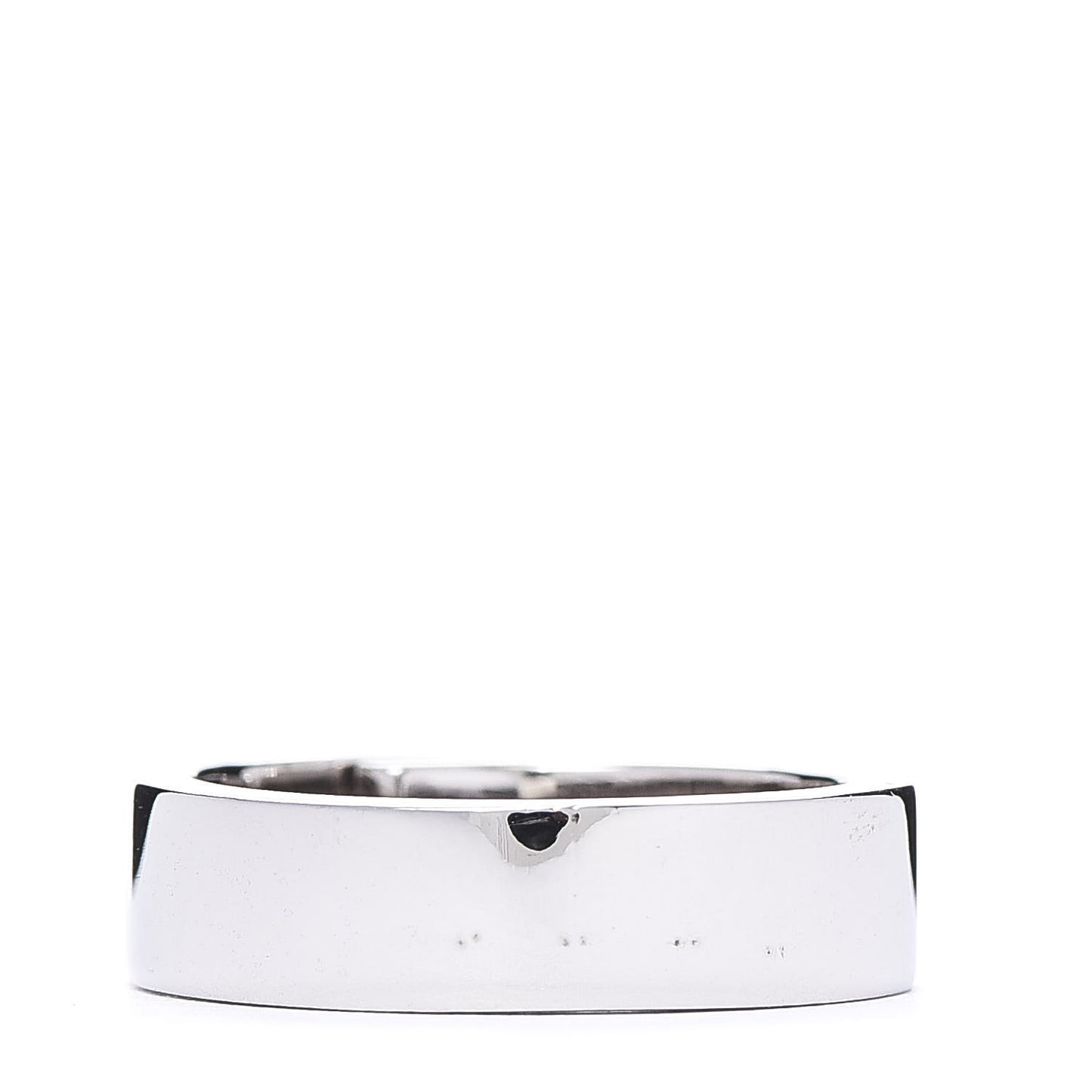 18K White Gold Diamond Anniversary Band Ring 54 6.75