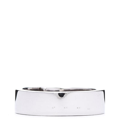 Cartier 18K White Gold Diamond Anniversary Band Ring 54 6.75 3 of 5