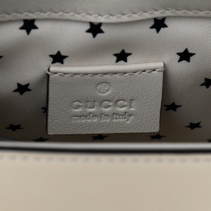 Gucci Calfskin Childrens Heart Belt Bag M White 6 of 12