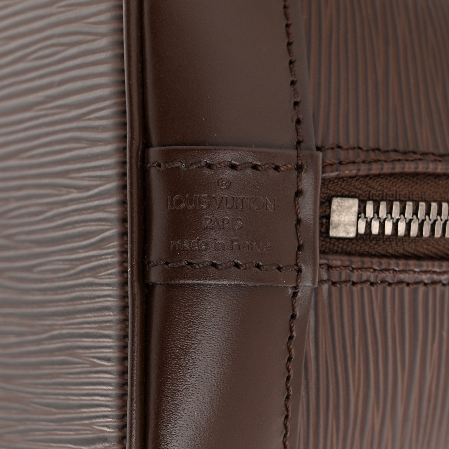 Louis Vuitton LOUIS VUITTON Epi Alma PM Moka 6 of 11