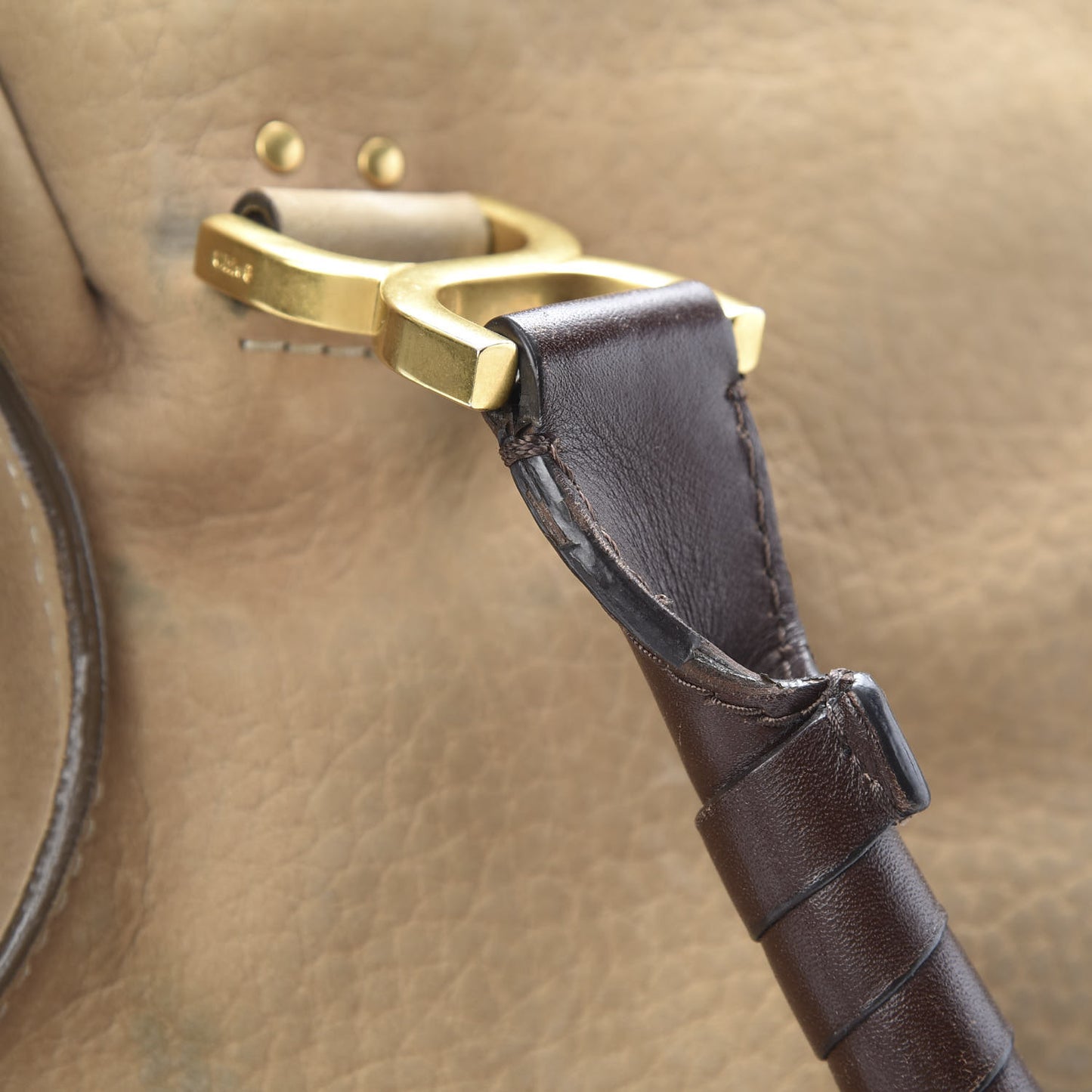 Nubuck Medium Marcie Satchel Greige