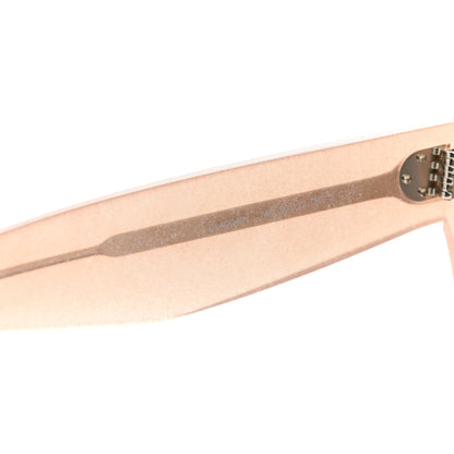 Celine Glitter Acetate Cat Eye Sunglasses CL4004IN Transparent Pink 6 of 7