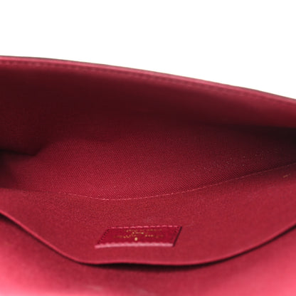 Louis Vuitton Monogram Pochette Felicie Chain Wallet Fuchsia 6 of 10