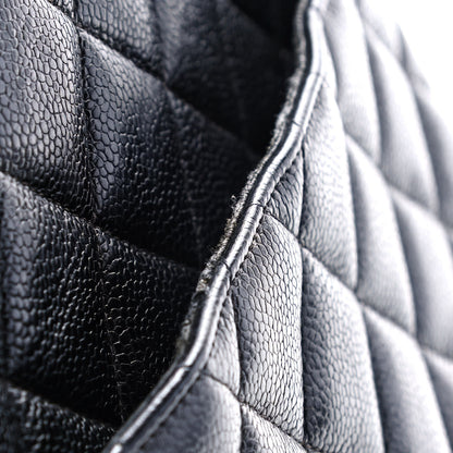 Chanel Caviar Quilted Medallion Tote Black 11 of 13