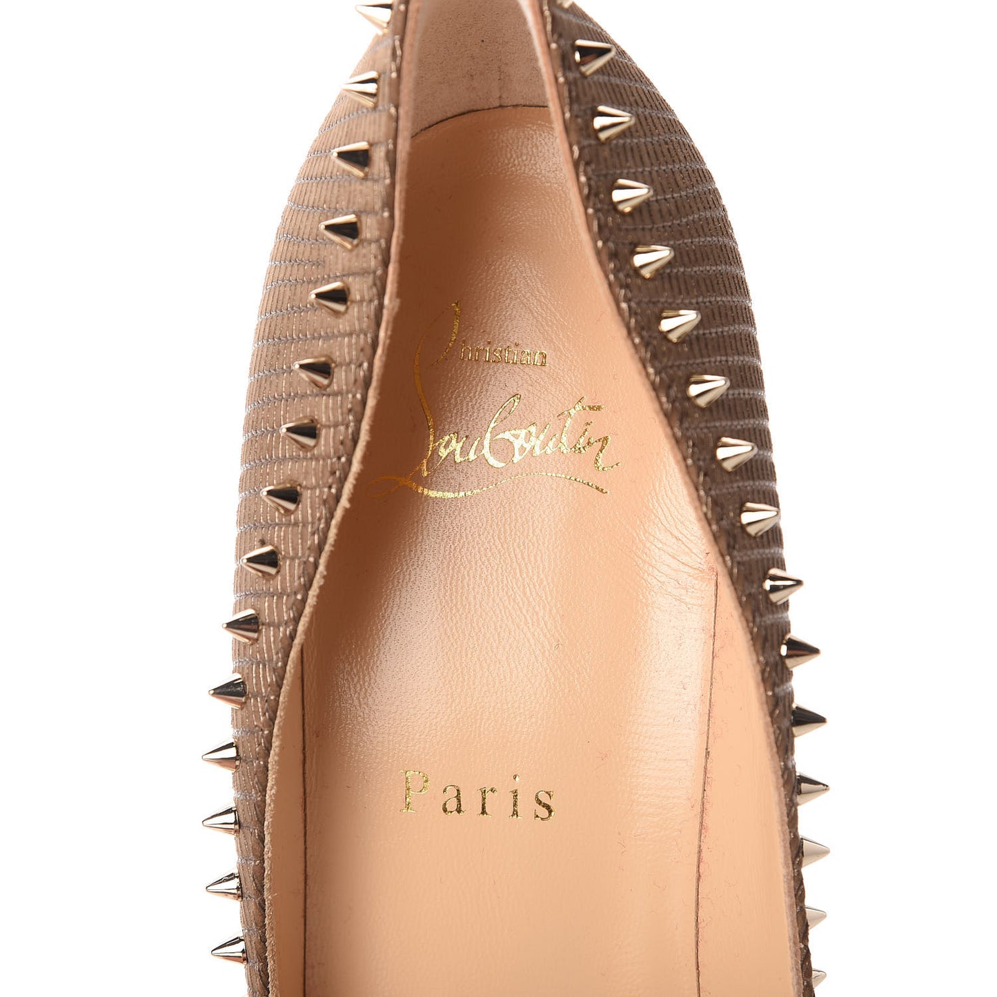 Nubuck Zarli Lame Anjalina 85 Pumps 38.5 Terracotta