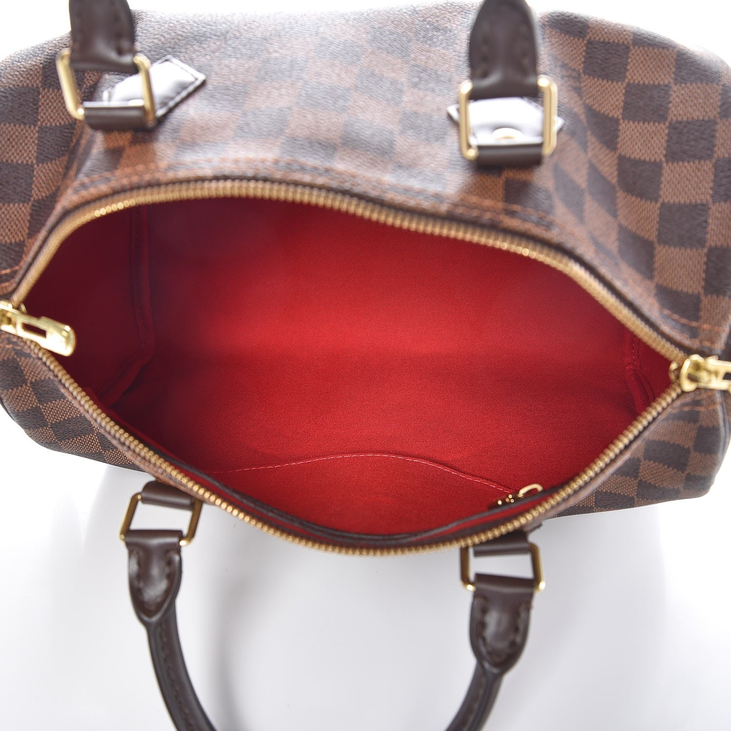 Louis Vuitton Damier Ebene Speedy Bandouliere 30 6 of 9
