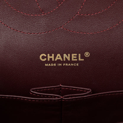 Chanel Lambskin Quilted Jumbo Double Flap Black 6 of 11