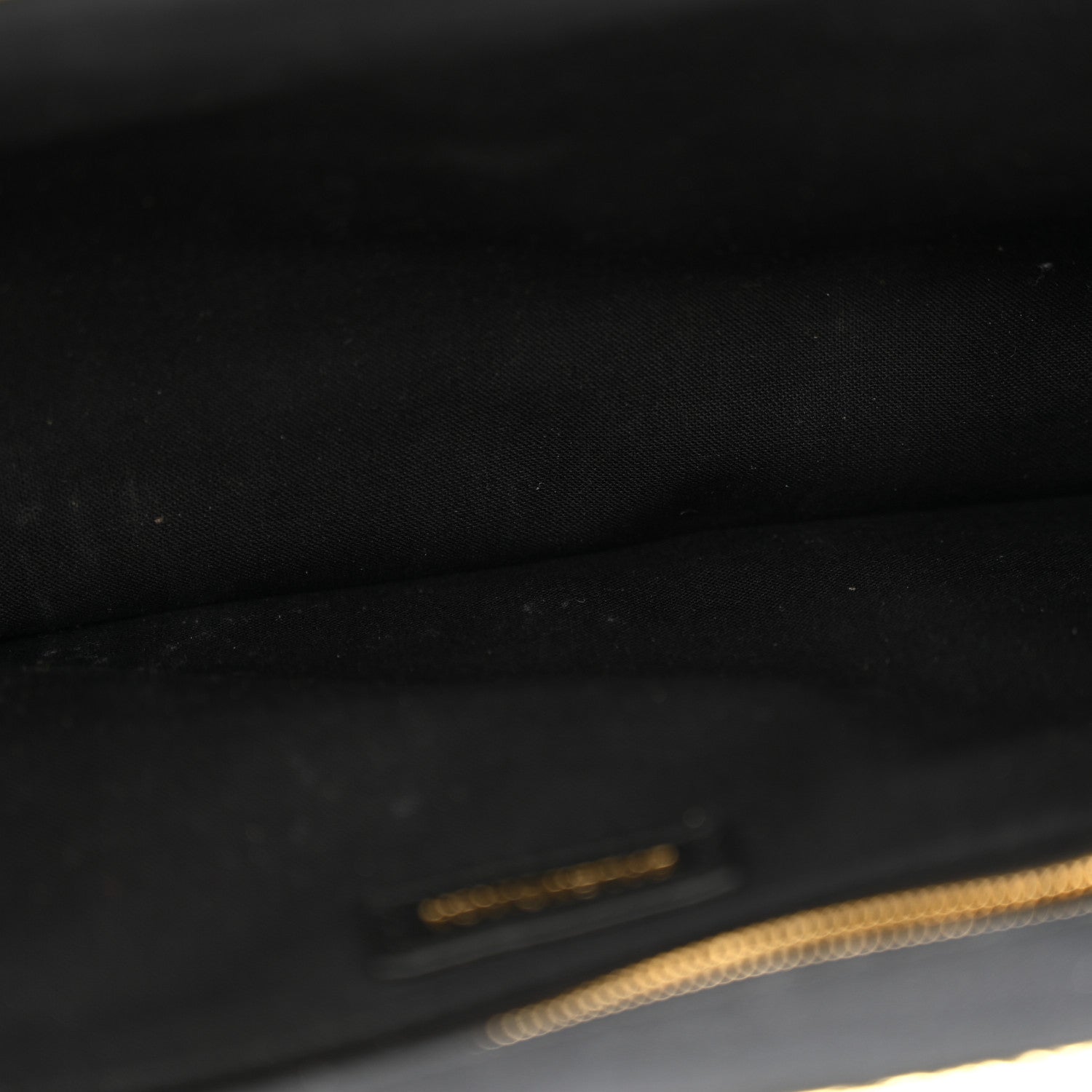 Balenciaga Metallic Textured Calfskin Logo XL Cloud Clutch Gold 5 of 9
