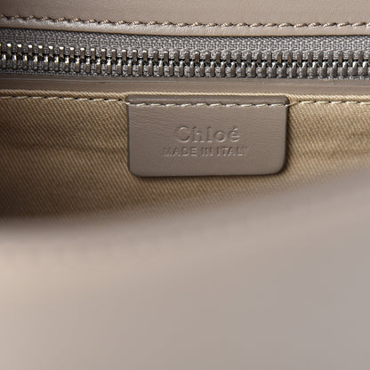 Chloe Shiny Calfskin Medium Annie Shoulder Bag Motty Grey 5 of 9