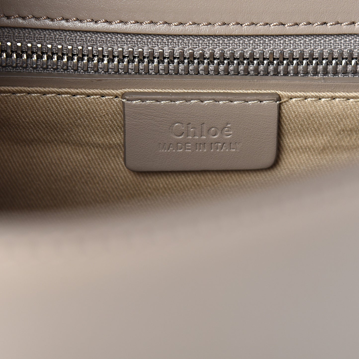 Shiny Calfskin Medium Annie Shoulder Bag Motty Grey