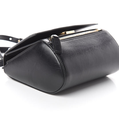 Givenchy Textured Calfskin Mini Pandora Box Crossbody Bag Black 6 of 7