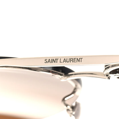 Saint Laurent Aviator Classic 11 Sunglasses Brown 7 of 8