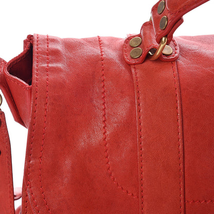 Proenza Schouler Lambskin PS1 Extra Large Satchel Lipstick Red 19 of 20