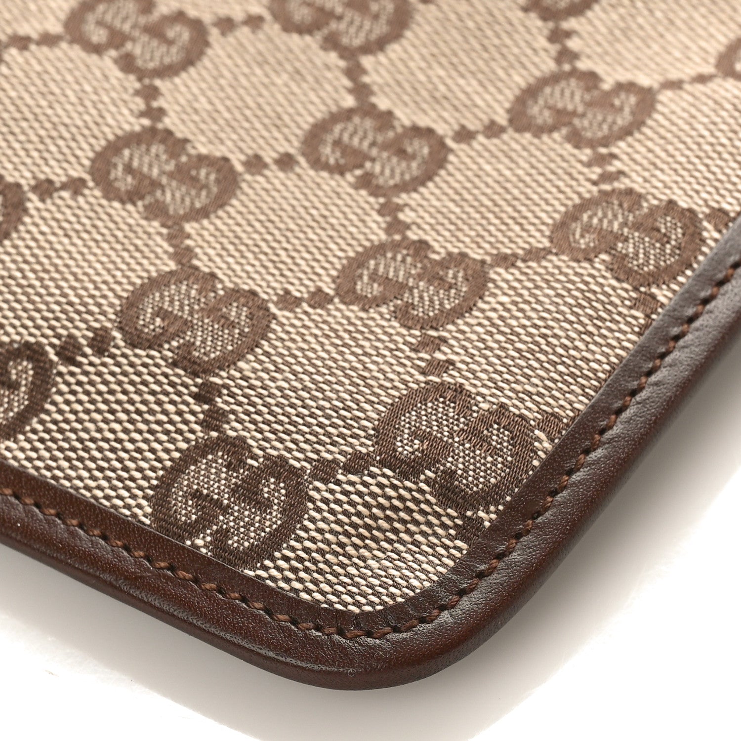 Gucci Monogram Messenger Crossbody Bag Dark Brown 8 of 9