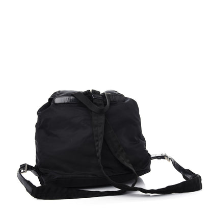 Prada Nylon Vela Medium Backpack Black 3 of 9