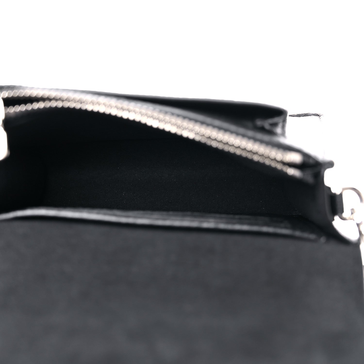 Louis Vuitton Soft Calfskin Mini My Lockme Chain Pochette Black 5 of 11