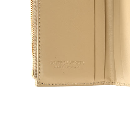 Bottega Veneta Nappa Calfskin Maxi Intrecciato Cassette Tri-Fold Wallet Porridge 6 of 6